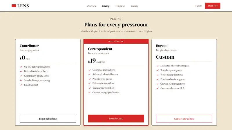 LIFE Magazine (Red-Banner) — Web · pricing