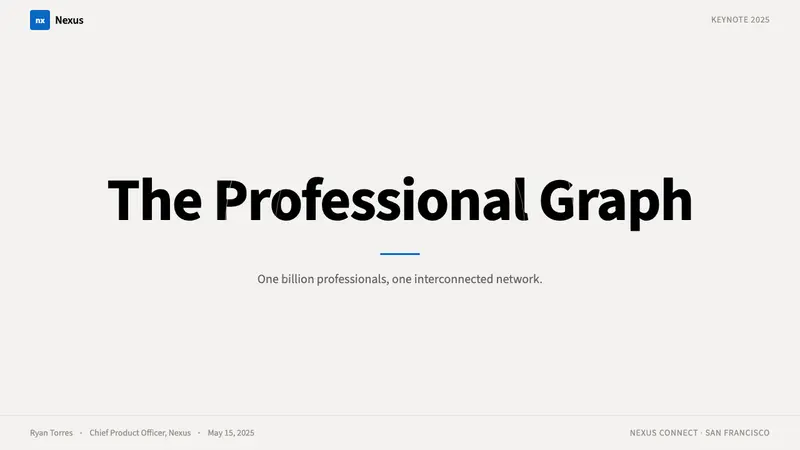 LinkedIn — Slides · cover
