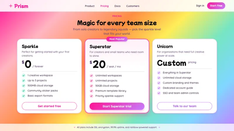 Lisa Frank Rainbow (90s) — Web · pricing