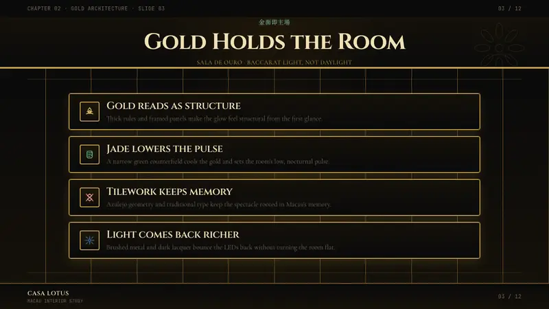 Macau Grand Lisboa Casino Gold — Slides · content