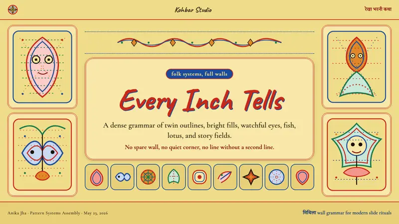 Madhubani Mithila (Bharni & Kachni) — Slides · cover