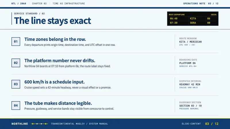 Transcontinental Maglev — Slides · content