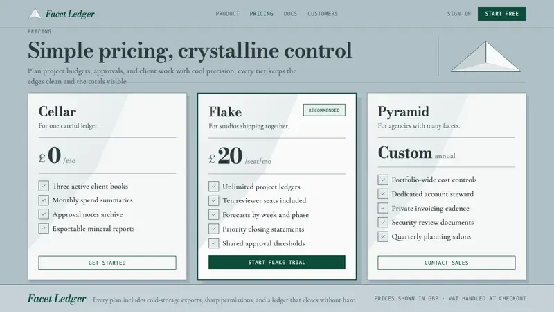 Maldon Sea Salt Pyramid — Web · pricing