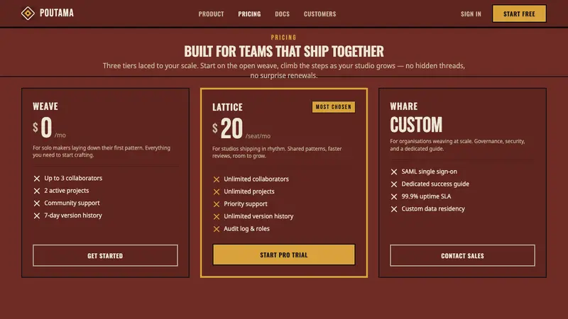 Māori Tukutuku Panel — Web · pricing