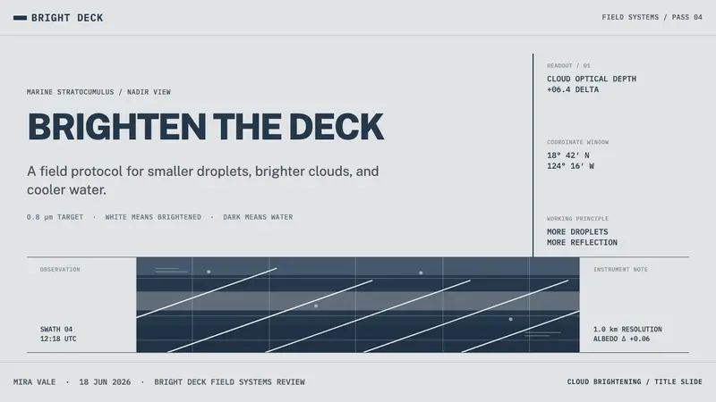 Cloud Brightening Fleet — Slides · cover