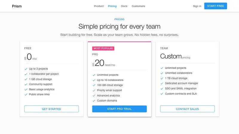 Material Design 1.0 — Web · pricing