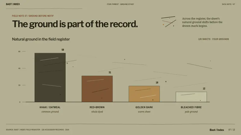 Mbuti Barkcloth — Slides · data