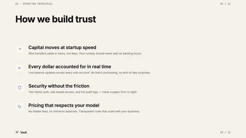 Mercury Bank — Slides · content