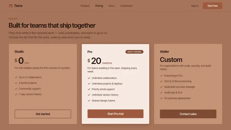 Peruvian Contemporary Adobe-Modern — Web · pricing