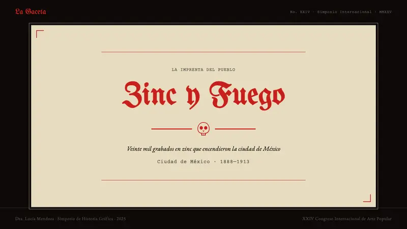 Mexican Tarjeta Postal (Posada Engraving 1900) — Slides · cover