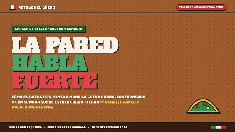Mexican Taqueria Rotulo Signage — Slides · cover
