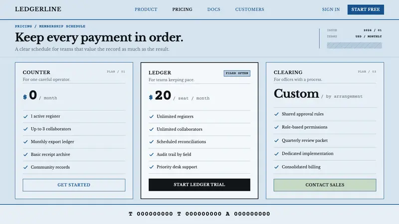 MICR Cheque Font — Web · pricing