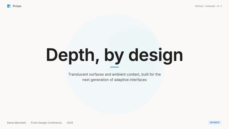 Microsoft Fluent 2 — Slides · cover