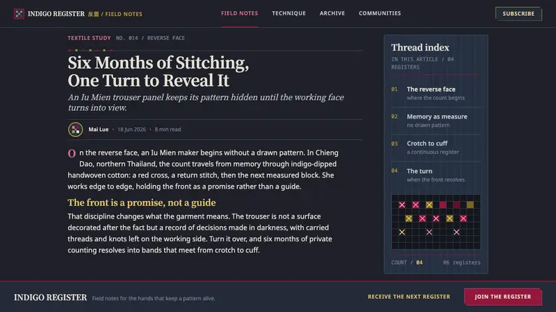 Mien Yao Cross-Stitch — Web · article