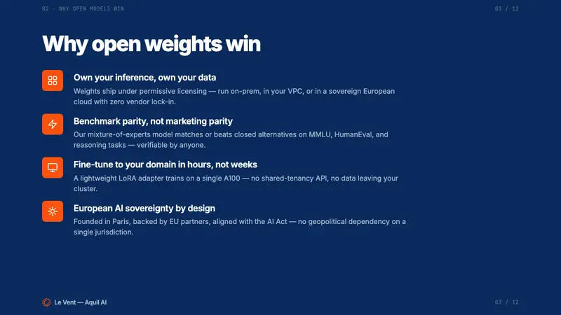 Mistral Le Chat French AI — Slides · content
