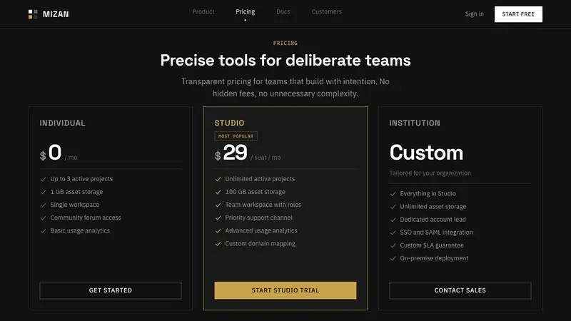 Modern Kufi Branding — Web · pricing