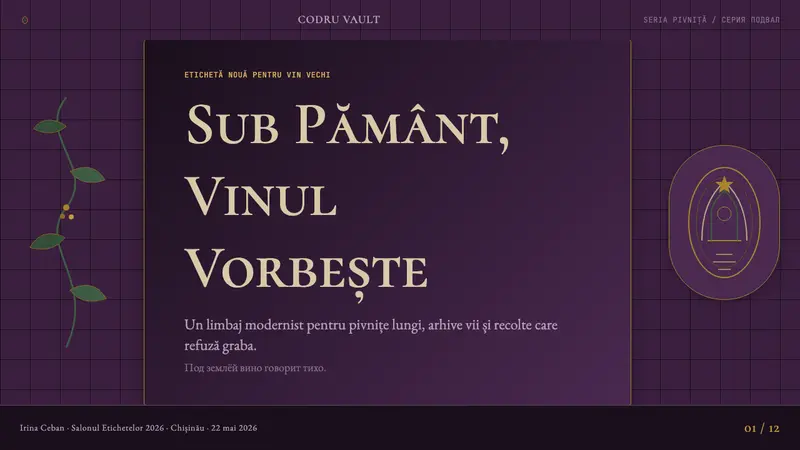 Moldovan Vineyard Modernist — Slides · cover