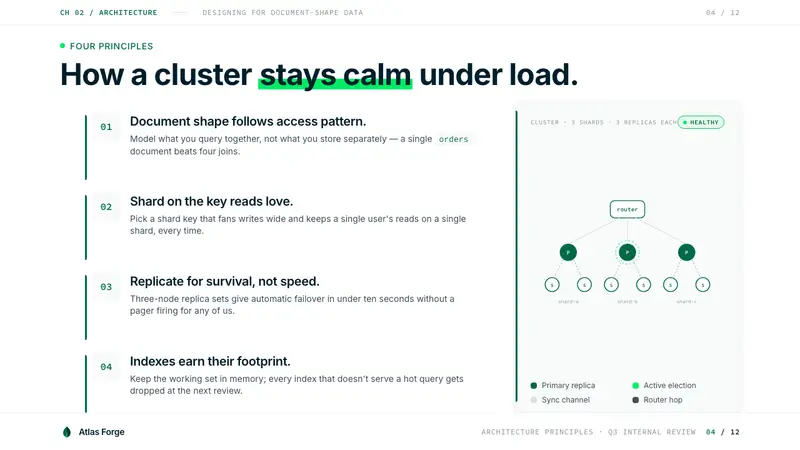 MongoDB Leaf Green — Slides · content