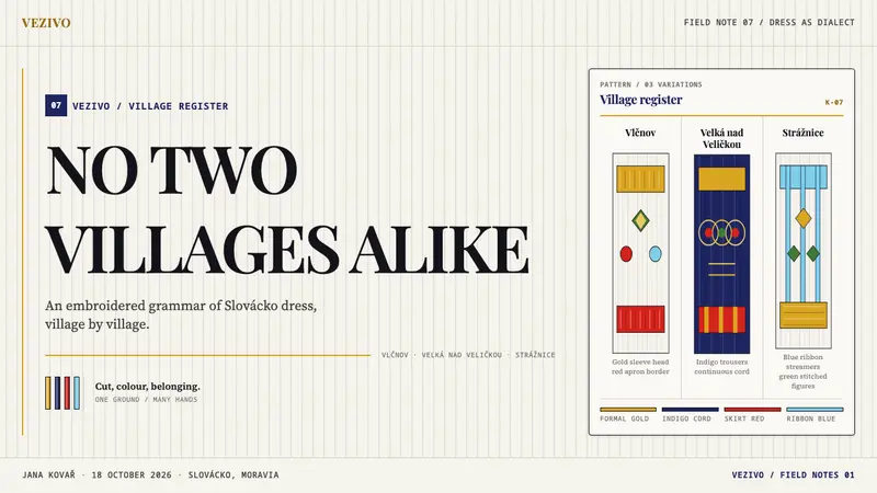 Slovacko Kroj — Slides · cover
