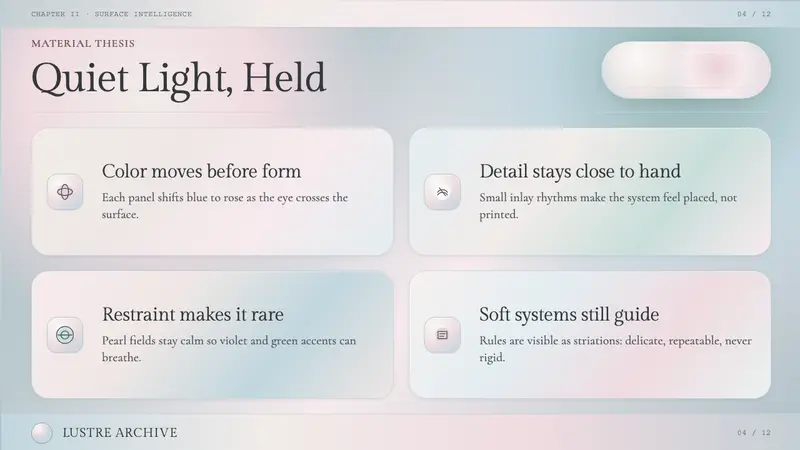 Mother-of-Pearl Nacre — Slides · content