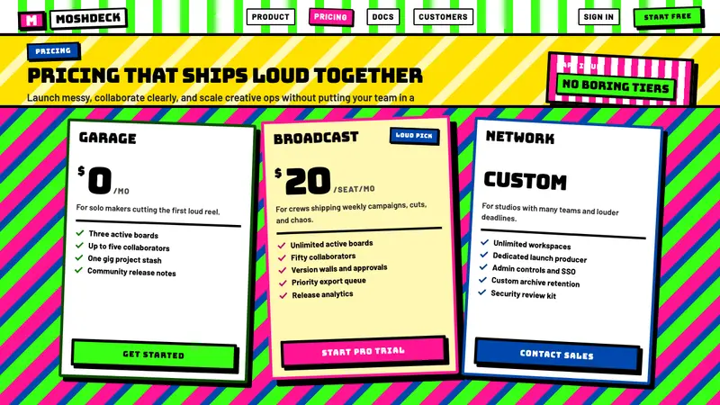 MTV Launch Identity (1981) — Web · pricing