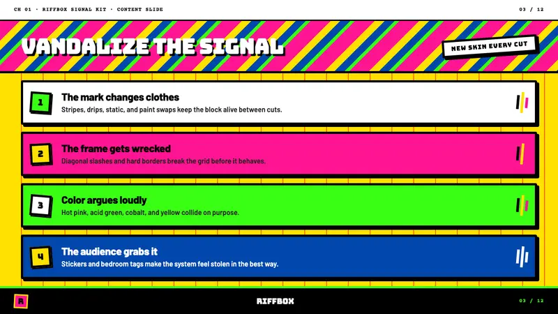 MTV Launch Identity (1981) — Slides · content
