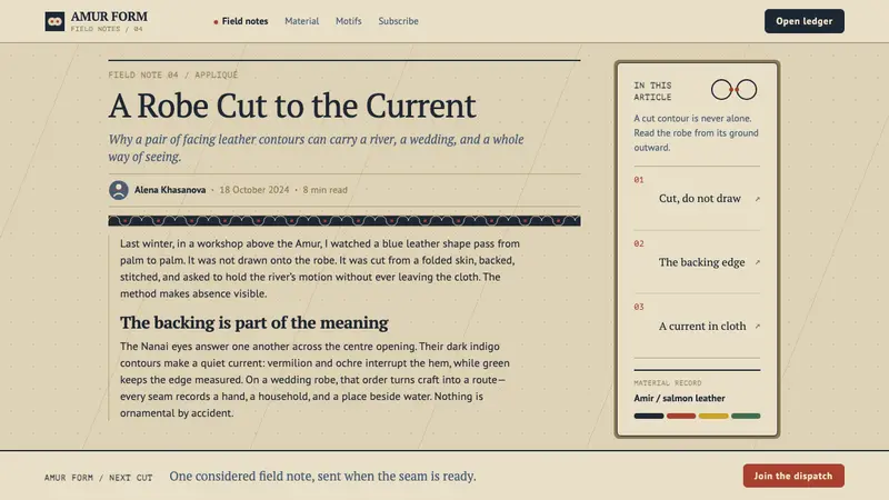 Nanai Amur Spiral — Web · article