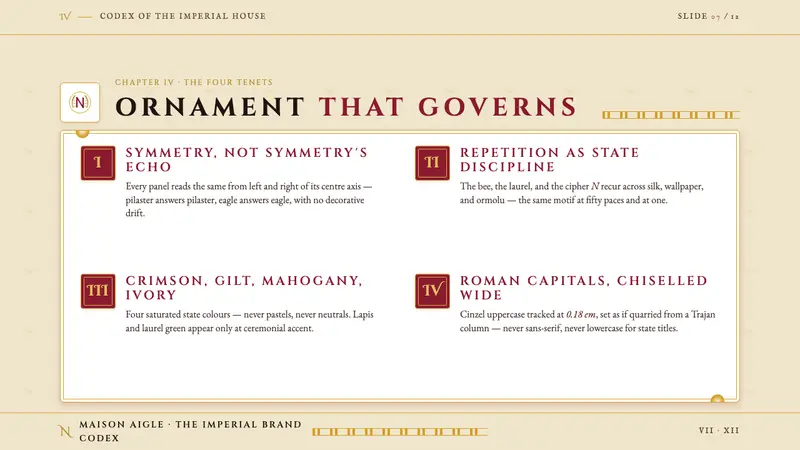 Napoleonic Empire Style — Slides · content