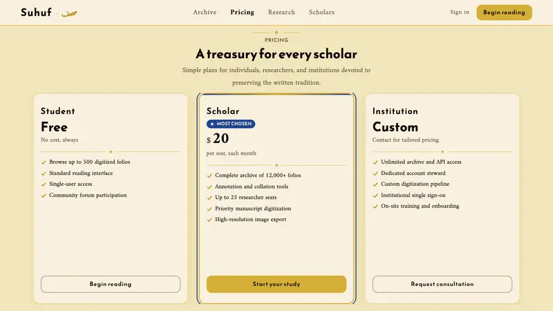 Naskh Quranic (1500) — Web · pricing