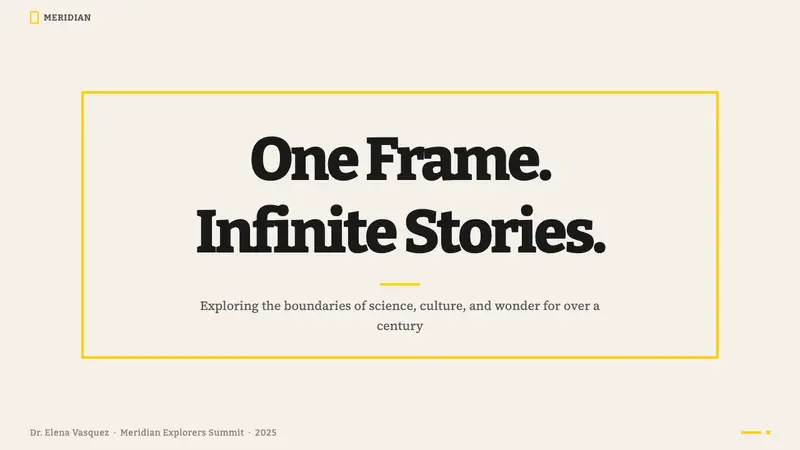 National Geographic — Slides · cover