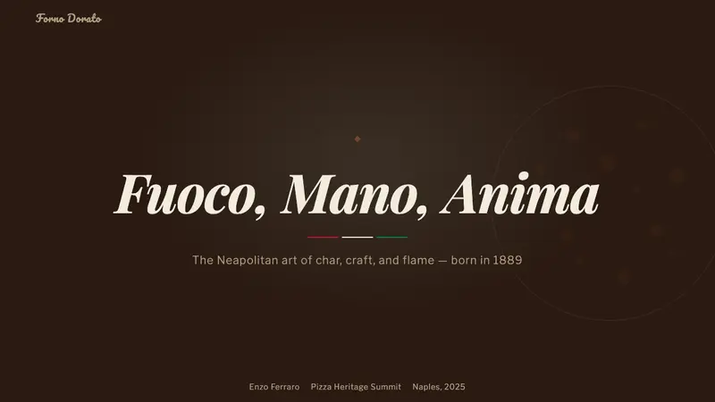 Neapolitan Pizza — Slides · cover