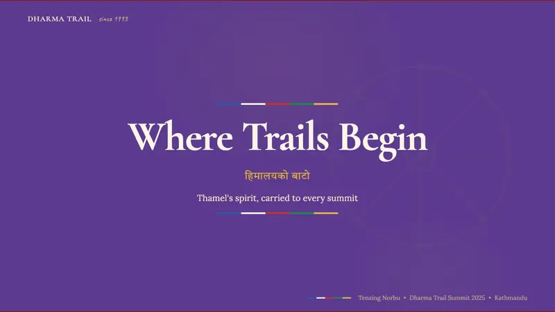 Kathmandu Thamel Trekking — Slides · cover