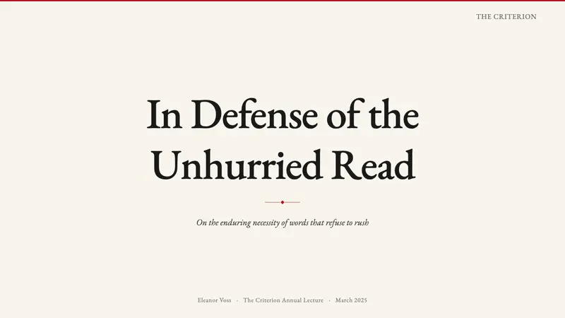The New Yorker Classic — Slides · cover