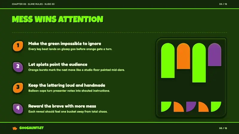 Nickelodeon Double Dare Slime — Slides · content