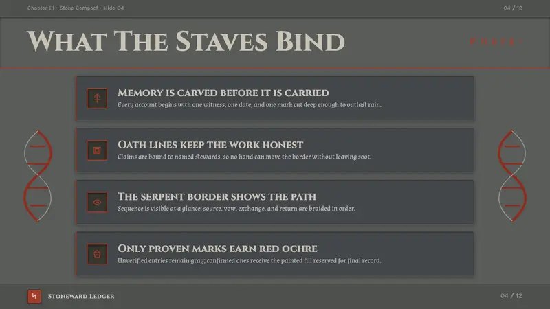 Norse Runic Stave — Slides · content