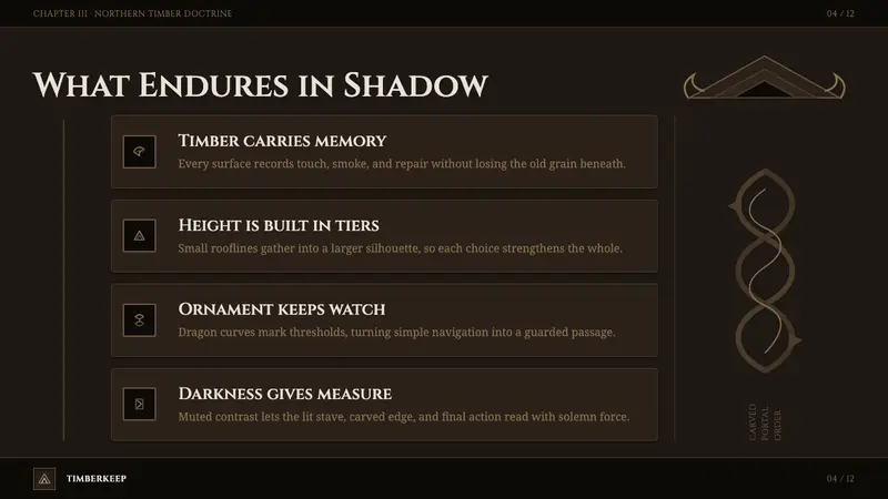 Norwegian Stave Church — Slides · content