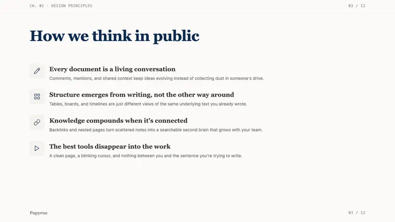 Notion Modern — Slides · content