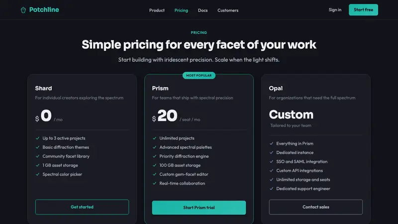 Opal Play-of-Color — Web · pricing