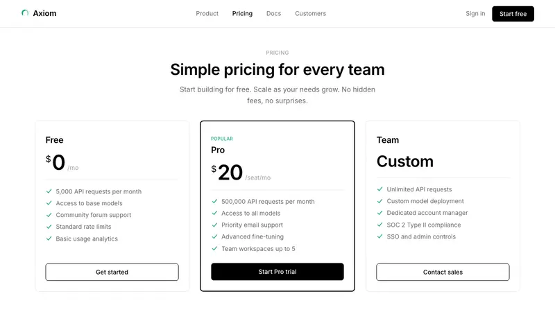 OpenAI 2024 — Web · pricing