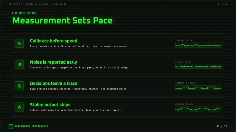 Oscilloscope Trace — Slides · content