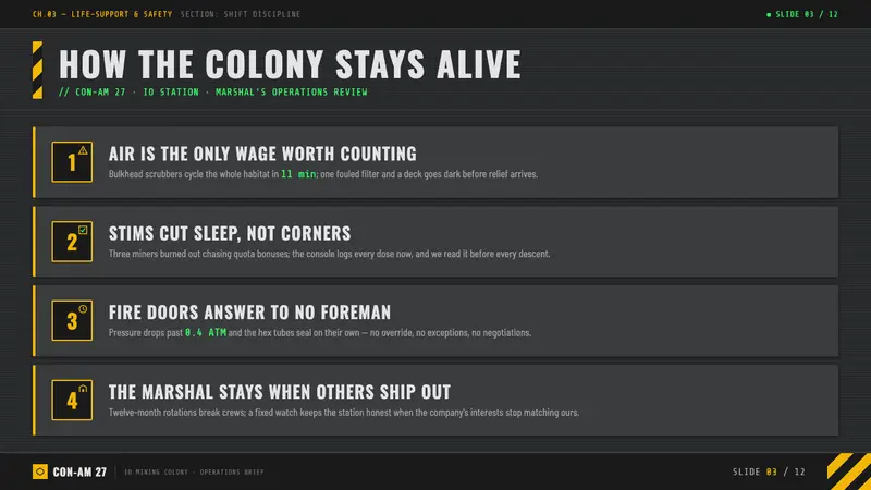 Outland (1981) — Slides · content