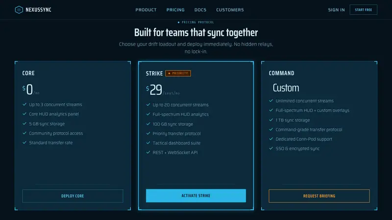 Pacific Rim Jaeger HUD — Web · pricing
