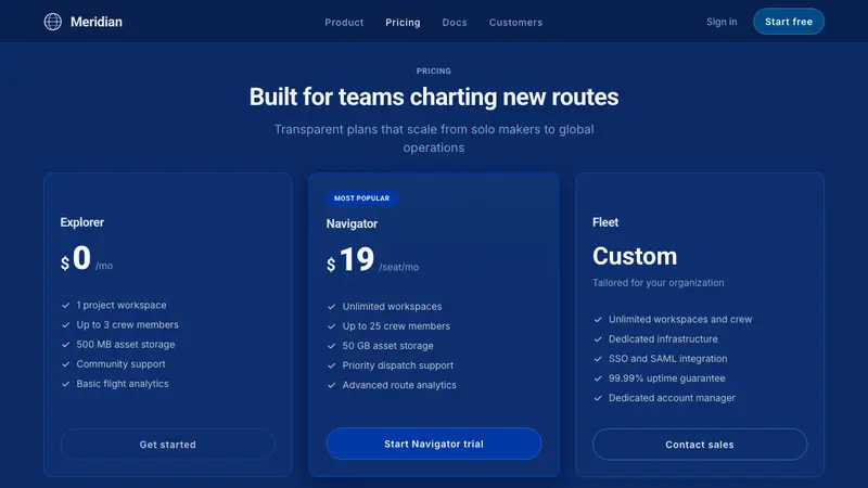 Pan Am Jet Age — Web · pricing