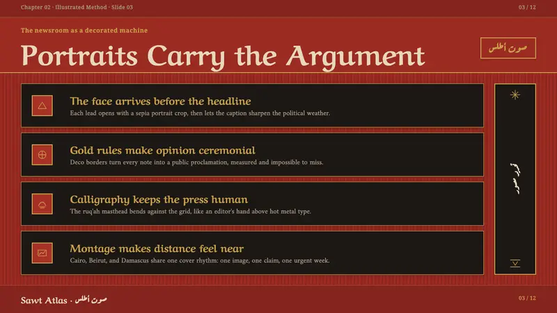 Pan-Arab Illustrated Magazine — Slides · content