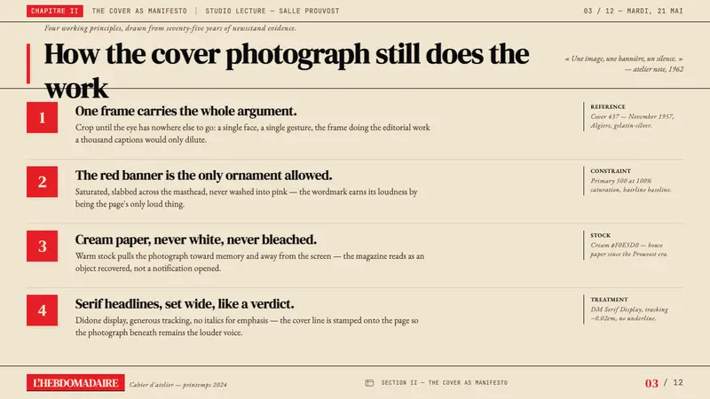Paris Match — Slides · content