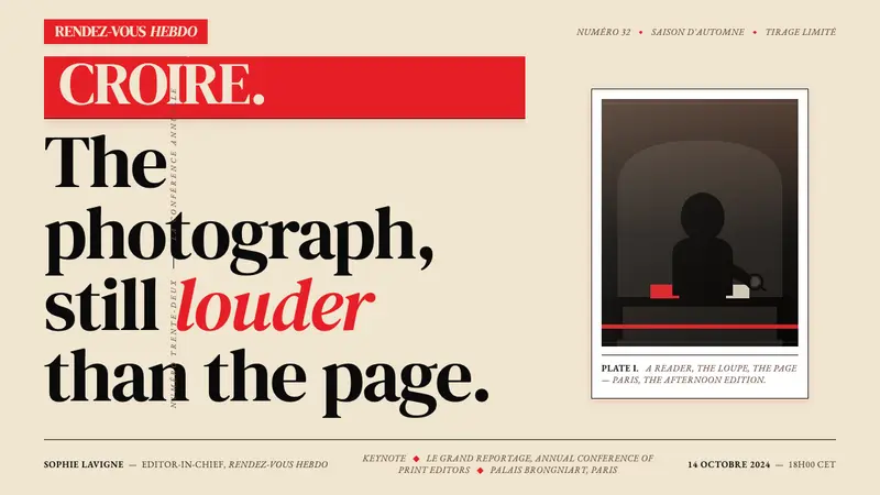 Paris Match — Slides · cover