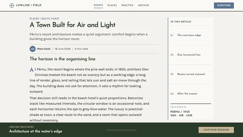 Pärnu Resort Functionalism — Web · article
