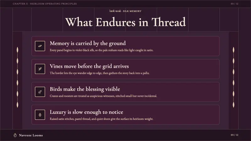 Parsi Gara Embroidery — Slides · content