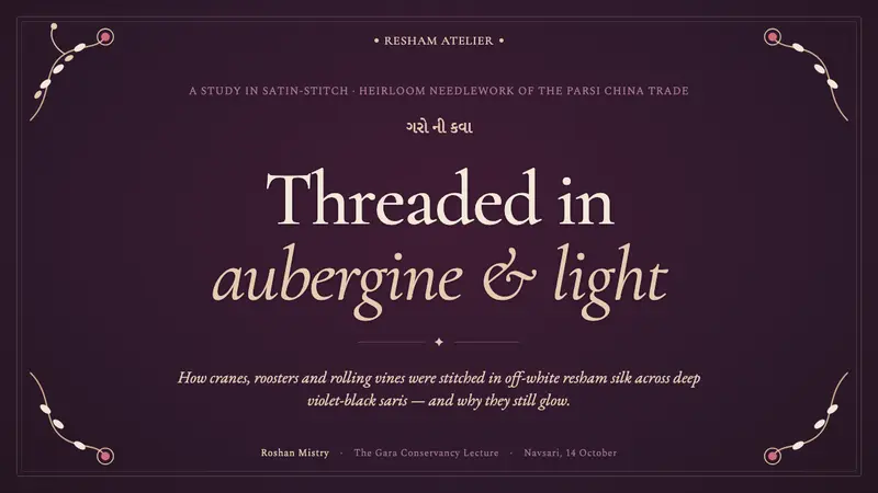 Parsi Gara Embroidery — Slides · cover