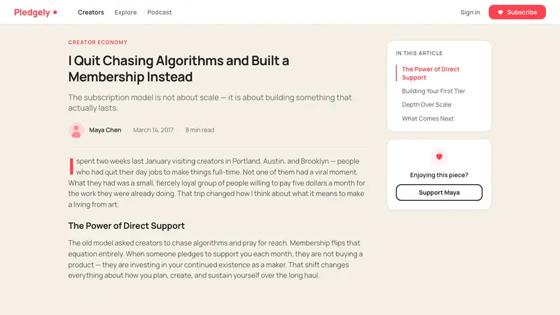 Patreon 2017 — Web · article